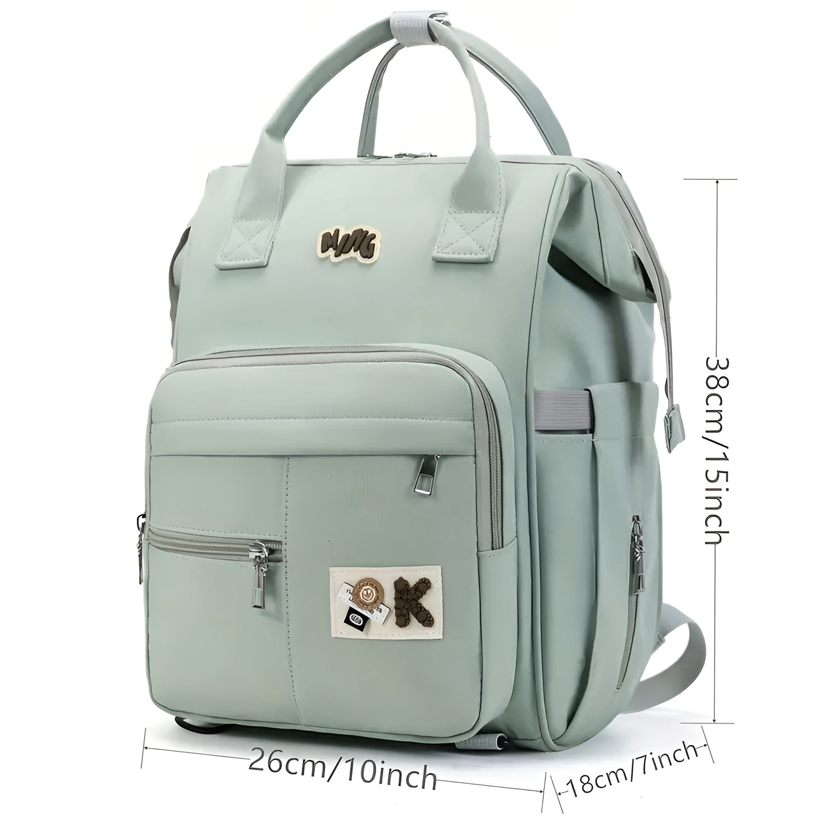 baby_care_organizer_bag_with_bottle_pockets__Green