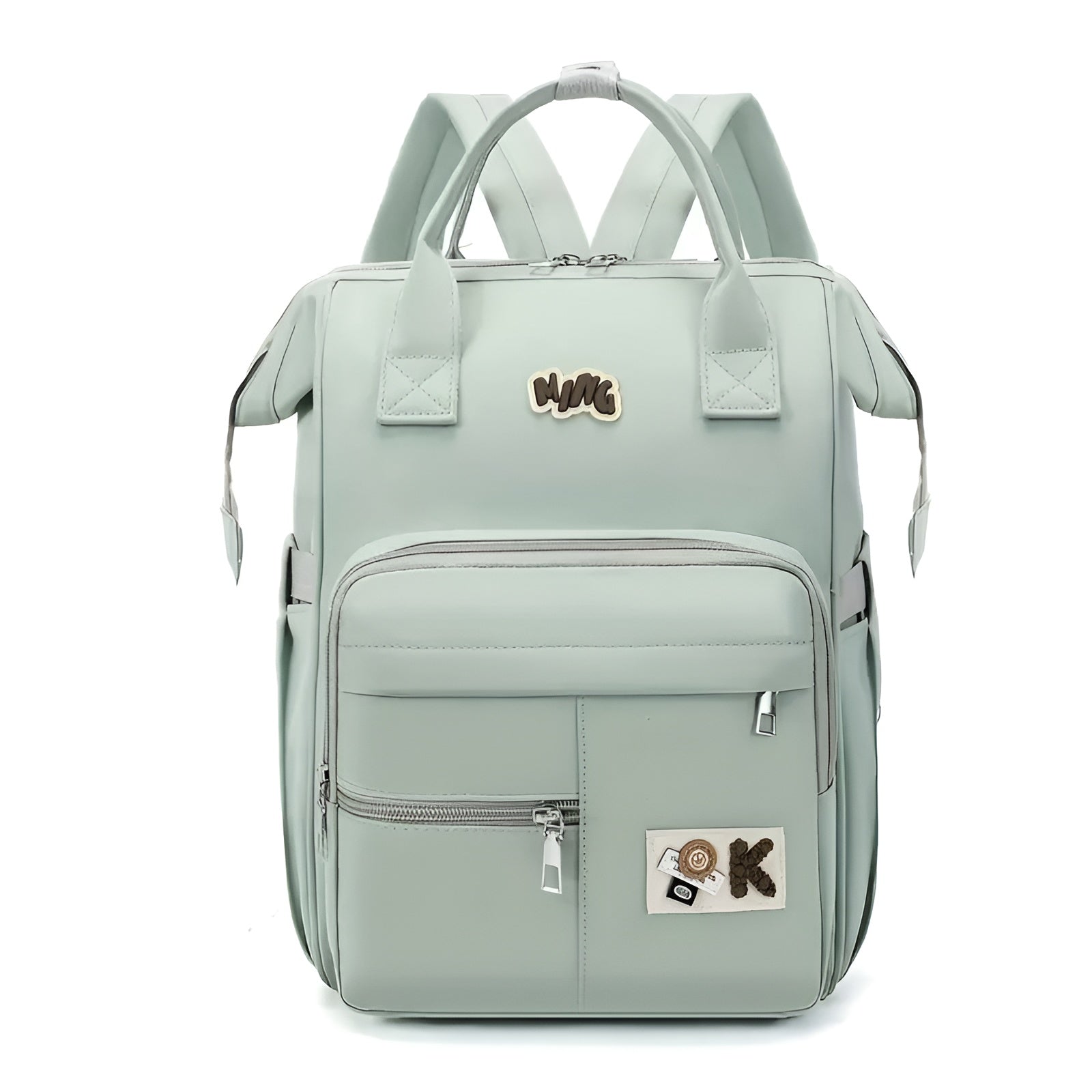 fashionable_mumma_bag_for_travel_and_hospital_use__Green