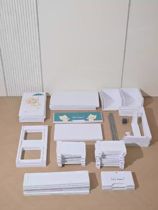 freestanding hard plastic clothes wardrobe__rabbit