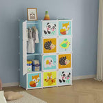 PP wardrobe for shared room or hostel use__green