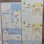 Spacious plastic kids cupboard for joint families__blue-bear