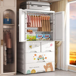 strong_plastic_kids_cupboard_with_lockable_drawers__Bear